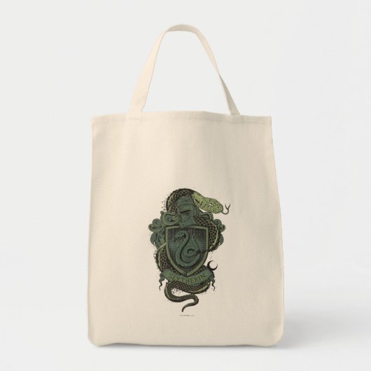 Tote Bag Harry Potter | Blason de Serpentard (Devant)