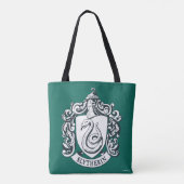 Tote Bag Harry Potter | Blason de Serpentard - Noir et Blan (Dos)