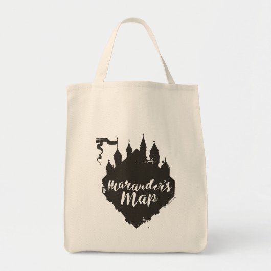 Tote Bag Harry Potter | Carte du château Marauder de HOGWAR (Devant)