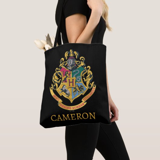 Tote Bag Harry Potter | Cimier de Poudlard - Couleur complè (De près)