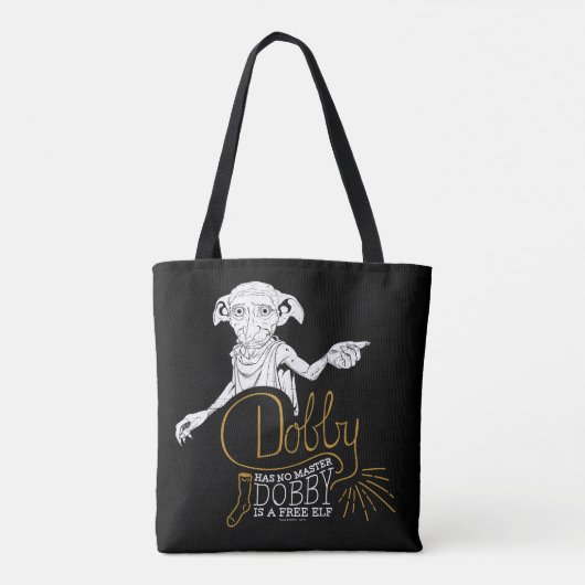 Tote Bag Harry Potter| Dobby sans maître (Dos)