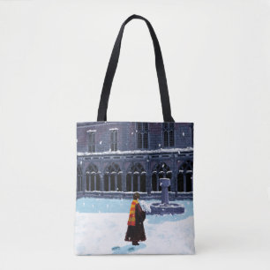 Tote Bag HARRY POTTER™ et Hedwig dans la cour de HOGWARTS™