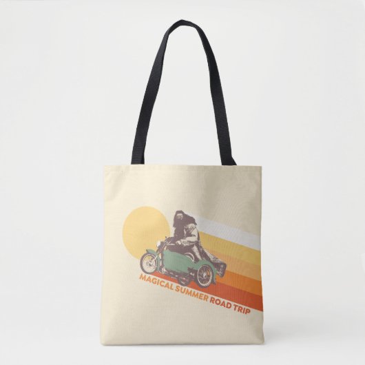 Tote Bag HARRY POTTER™ | Hagrid Magical Summer Road Trip (Devant)