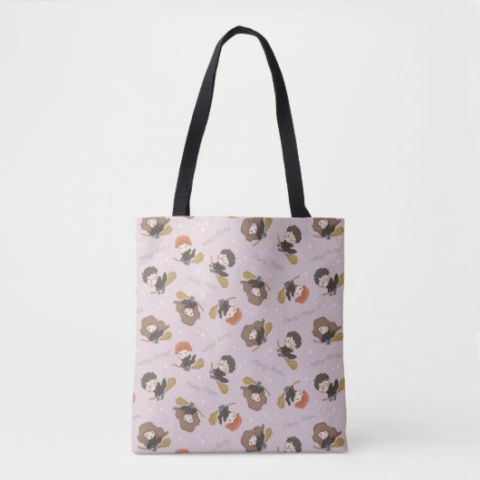 Tote Bag HARRY POTTER™, Hermione & Ron Flying Motif (Devant)