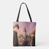 Tote Bag HARRY POTTER™ Hermione & Ron HOGWARTS™ Scène d'Ani (Dos)