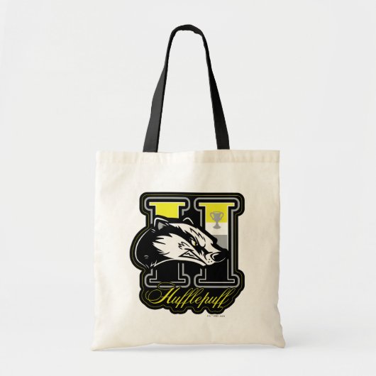Tote Bag HARRY POTTER™ | HUFFLEPUFF™ Badge sportif (Devant)