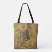 Tote Bag Harry Potter | Hufflepuff Crest Spray Paint (Dos)