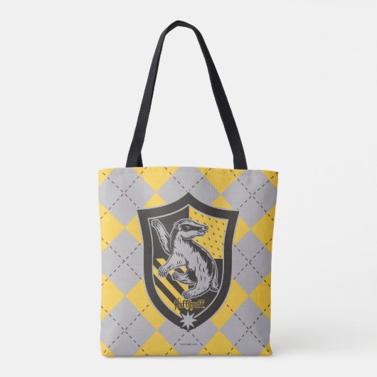Tote Bag Harry Potter | Hufflepuff House Pride Crest (Dos)