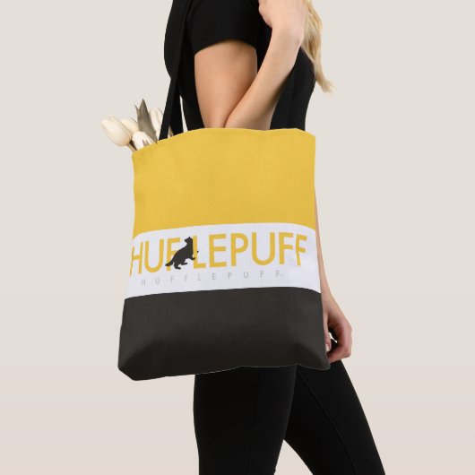 Tote Bag Harry Potter | Hufflepuff House Pride Logo (De près)