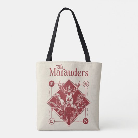 Tote Bag HARRY POTTER™ Les Marauders Animagus Graphisme (Dos)