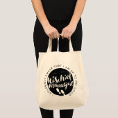 Tote Bag Harry Potter | Marauder's Map Charms Typographie (Devant (produit))