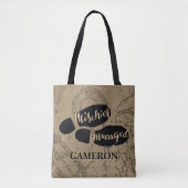 Tote Bag Harry Potter | MISCHIEF MANAGED™ Mappage Empreinte (Devant)
