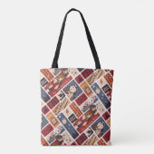 Tote Bag Harry Potter Motif des scènes de dessin (Dos)