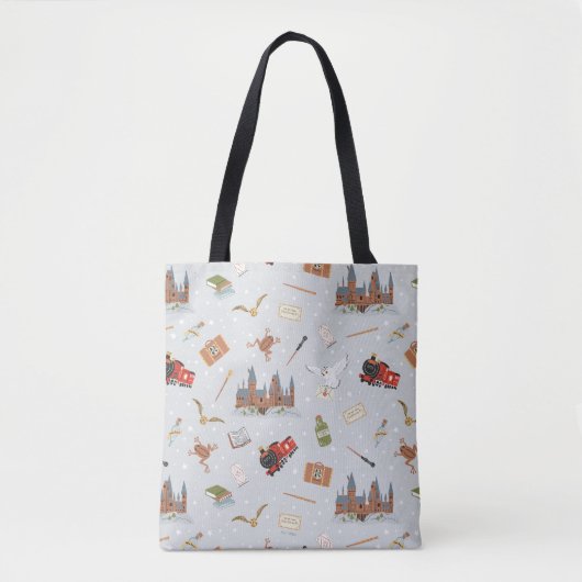 Tote Bag Harry Potter | Motif Hogwarts Baby Shower (Devant)