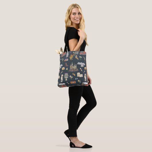 Tote Bag HARRY POTTER™ | Motif icônes (Sur le modèle)