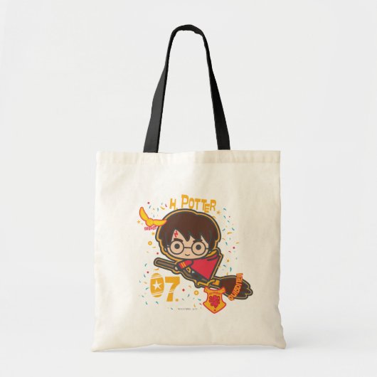 Tote Bag Harry Potter Quidditch chercheur de dessin animé (Devant)