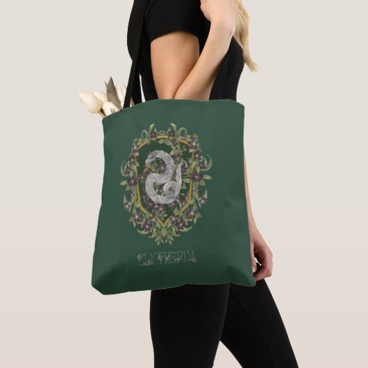 Tote Bag HARRY POTTER™ | SLYTHERIN™ Crest (De près)