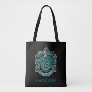 Tote Bag Harry Potter | Slytherin Crest Vert Grand Fourre-t