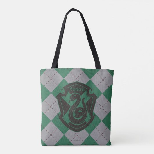 Tote Bag Harry Potter | Slytherin House Pride Crest (Dos)