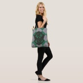 Tote Bag Harry Potter | Slytherin House Pride Crest (Sur le modèle)