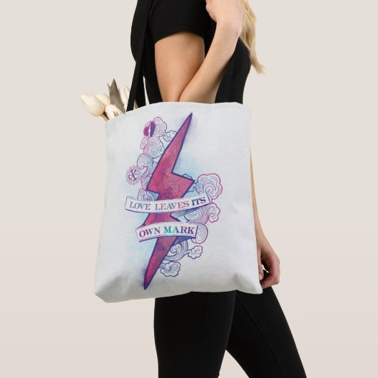 Tote Bag Harry Potter Spell| Les Feuilles d'amour à sa plac (De près)