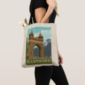 Tote Bag Hartford, CT (De près)
