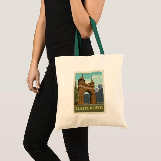 Tote Bag Hartford, CT (Devant (produit))