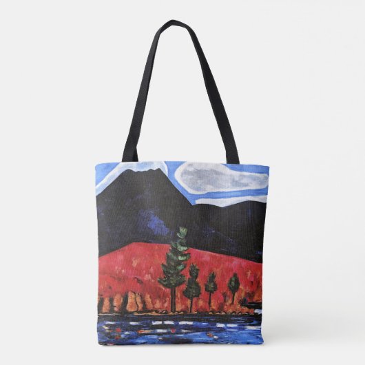 Tote Bag Hartley - Mont Katahdin, Maine, États-Unis (Dos)
