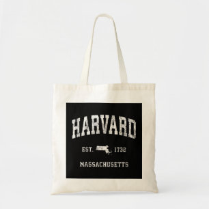 Tote Bag Harvard Massachusetts MA Sport sportif Vintage D
