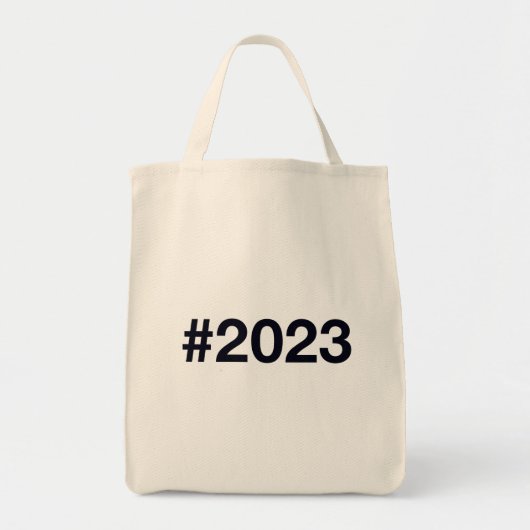 Tote Bag Hashtag 2023 (Devant)