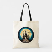 Tote Bag Hauné Château Happy Halloween Déplaisant (Dos)