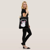 Tote Bag Haunt-O-Lotl Ghost Axolotl (Sur le modèle)