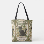 Tote Bag Haut les Matins - Fête de la Saint-Patrick (Dos)