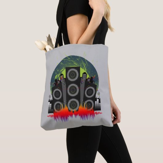 Tote Bag Haut-parleur (De près)