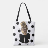 Tote Bag Haute Polka Dot Fourre-tout (Dos)