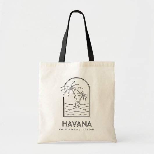 Tote Bag Havana Mariage Week-end Destination Mariage (Devant)