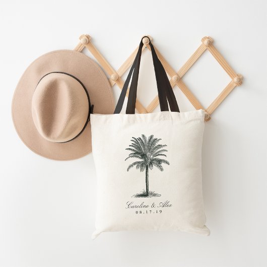 Tote Bag Havana Palm Wedding Favor
