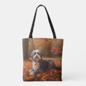 Tote Bag Havanais en automne Feuilles automne Inspiration (Dos)
