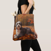 Tote Bag Havanais en automne Feuilles automne Inspiration (De près)