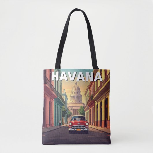 Tote Bag Havane Cuba (Devant)