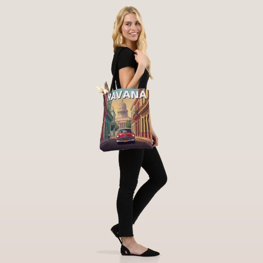 Tote Bag Havane Cuba (Sur le modèle)