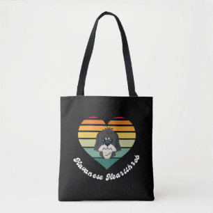 Tote Bag Havanese Heartthrob - T-shirt mignon Havanese + Pl