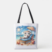 Tote Bag Haven de Hammerhead : Une escapade au bord de la p (Dos)