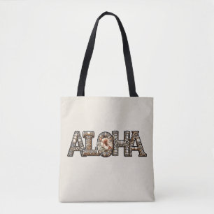 Tote Bag Hawaïen Polynésien Aloha Bambou Look