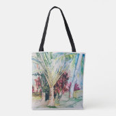 Tote Bag Hawaii "Aloha" All-Over-Print Fourre-tout, Shoulde (Dos)