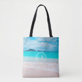 Tote Bag Hawaii bleu turquoise plage de sable de l'océan ph (Devant)