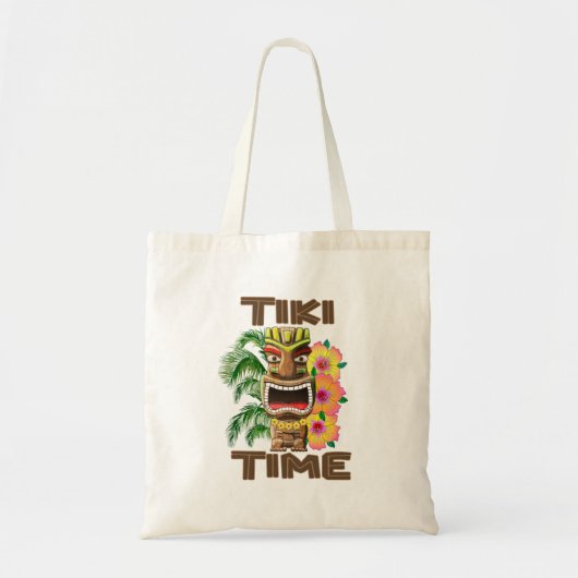 Tote Bag Hawaii Luau Tiki (Devant)
