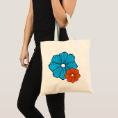 Tote Bag Hawaiian Hawaii Flower Fourre-tout Cruise Bag Cade (Devant (produit))
