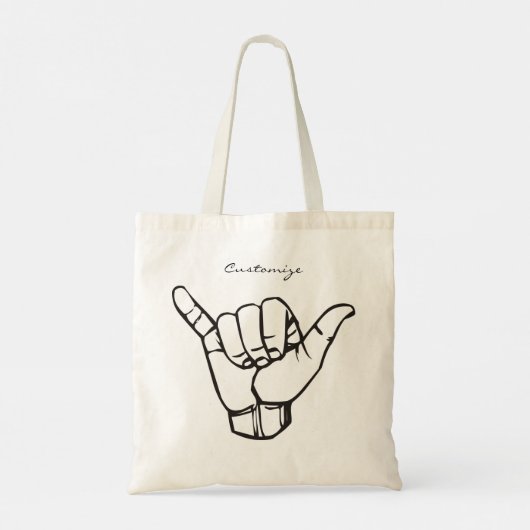 Tote Bag Hawaiian Shaka Brah Wave Thunder_Cov (Dos)
