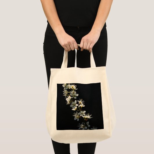 Tote Bag Hawthorn Flowers gtcna (Devant (produit))